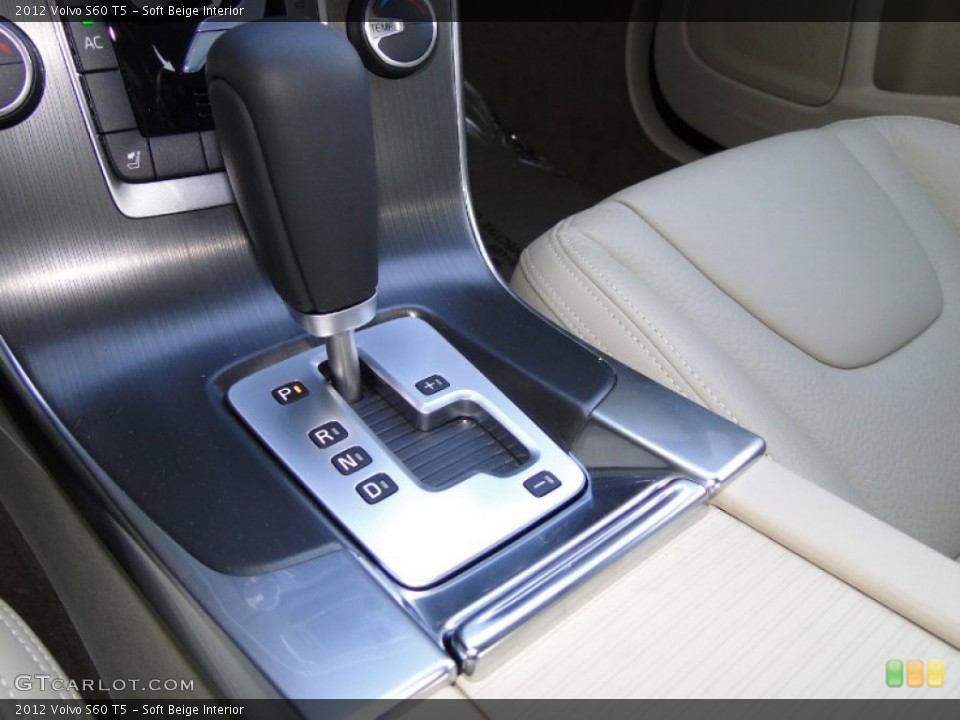 Soft Beige Interior Transmission for the 2012 Volvo S60 T5 #59676403