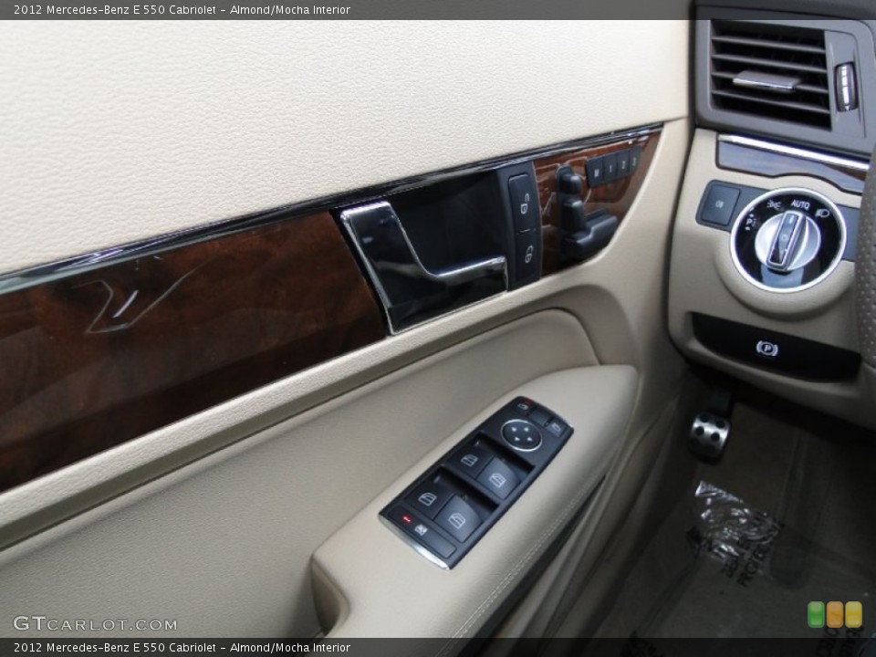 Almond/Mocha Interior Controls for the 2012 Mercedes-Benz E 550 Cabriolet #59676569