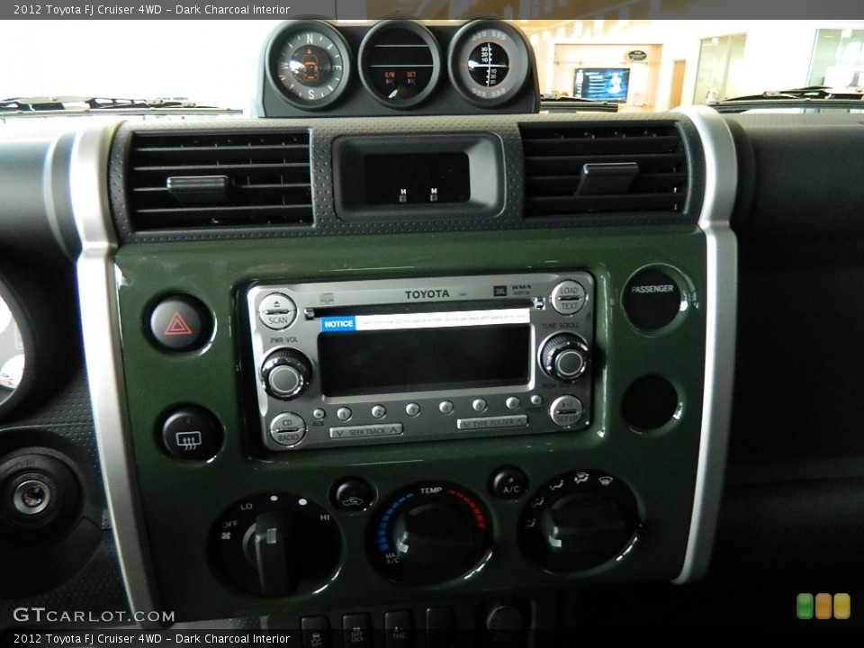 Dark Charcoal Interior Audio System for the 2012 Toyota FJ Cruiser 4WD #59676597