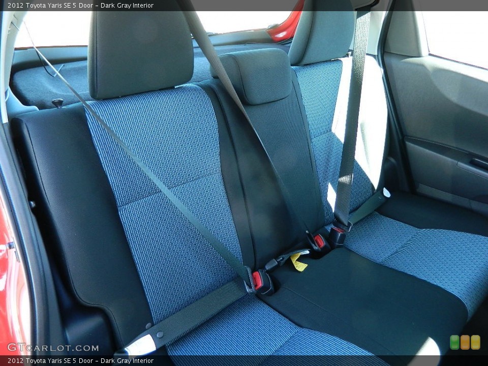 Dark Gray Interior Photo for the 2012 Toyota Yaris SE 5 Door #59676742