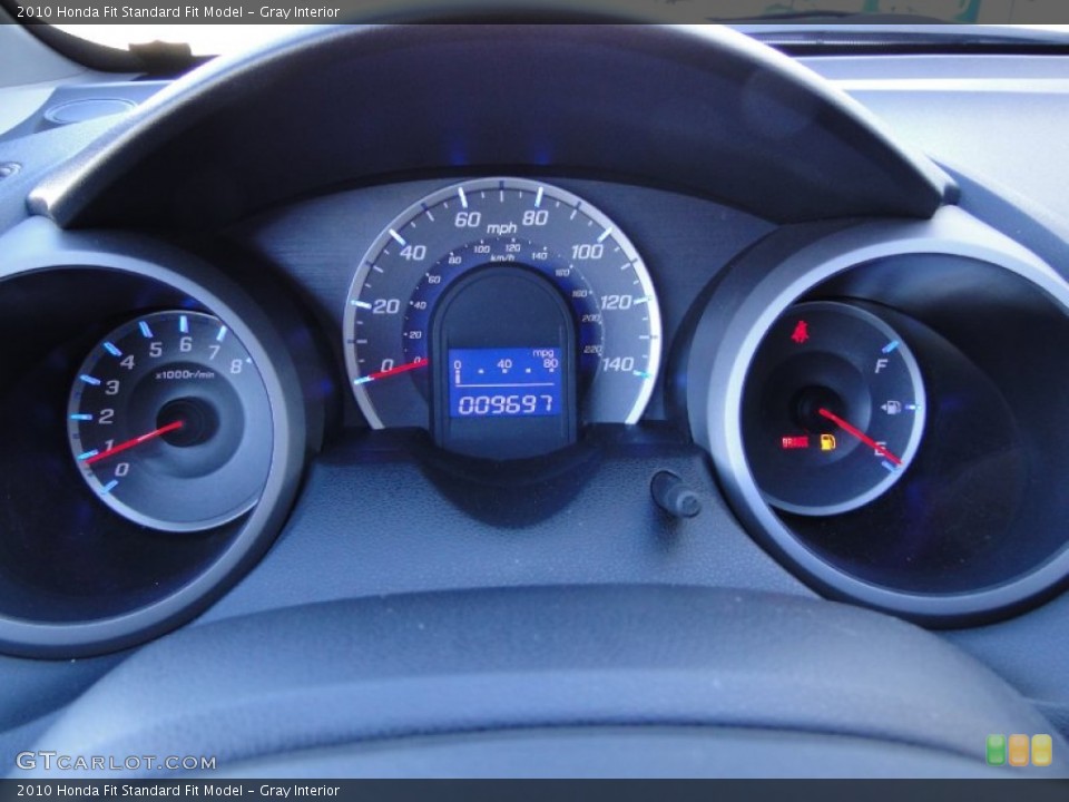Gray Interior Gauges for the 2010 Honda Fit  #59677705