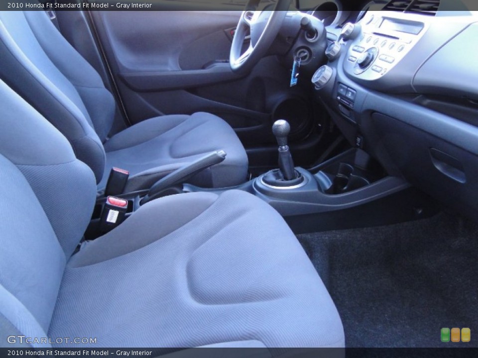 Gray Interior Photo for the 2010 Honda Fit  #59677771