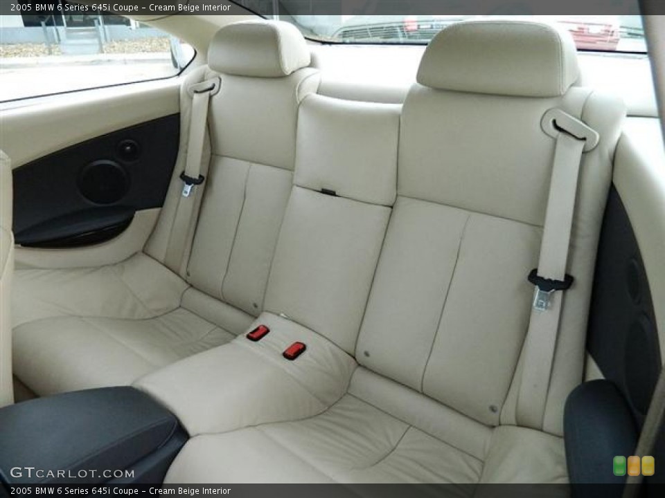 Cream Beige Interior Photo for the 2005 BMW 6 Series 645i Coupe #59677932