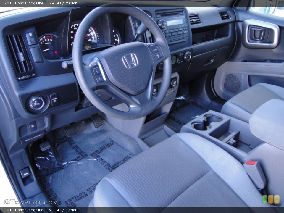 Gray Interior Prime Interior for the 2011 Honda Ridgeline RTS #59678789