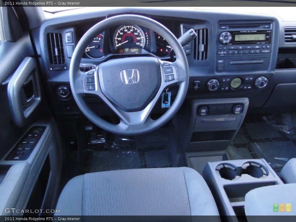 Gray Interior Dashboard for the 2011 Honda Ridgeline RTS #59678862
