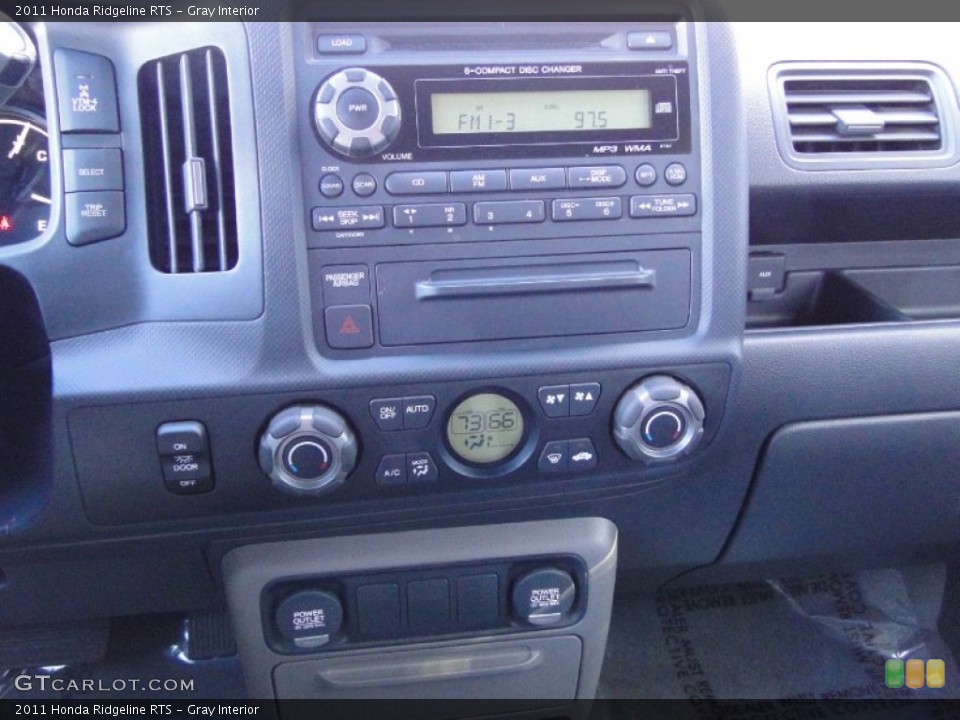 Gray Interior Controls for the 2011 Honda Ridgeline RTS #59678874