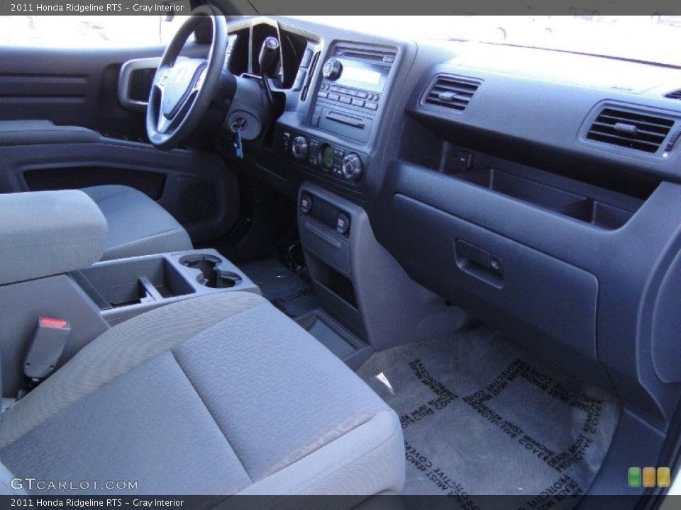 Gray Interior Dashboard for the 2011 Honda Ridgeline RTS #59678922