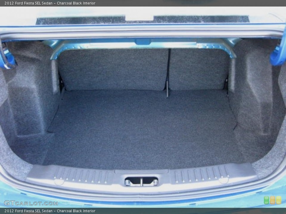 Charcoal Black Interior Trunk for the 2012 Ford Fiesta SEL Sedan #59679479