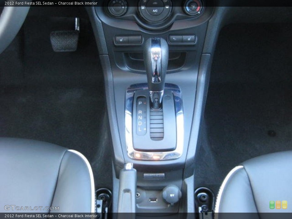 Charcoal Black Interior Transmission for the 2012 Ford Fiesta SEL Sedan #59679574