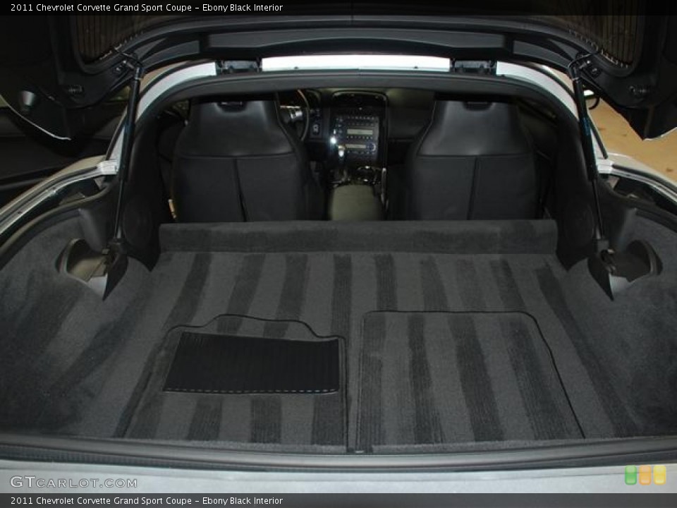 Ebony Black Interior Trunk for the 2011 Chevrolet Corvette Grand Sport Coupe #59680642