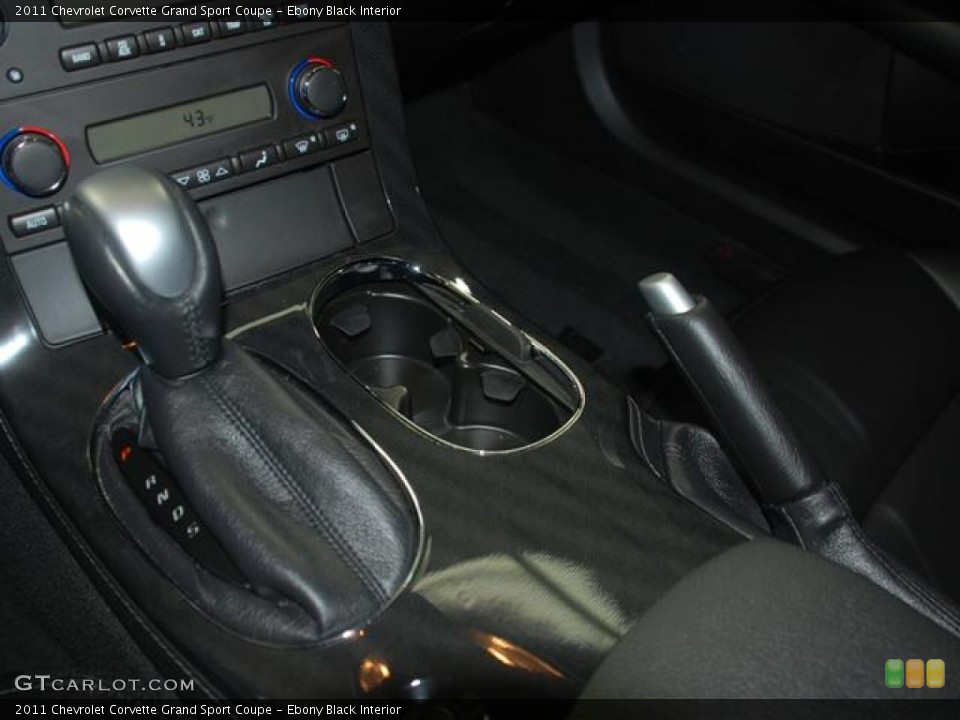 Ebony Black Interior Transmission for the 2011 Chevrolet Corvette Grand Sport Coupe #59680739