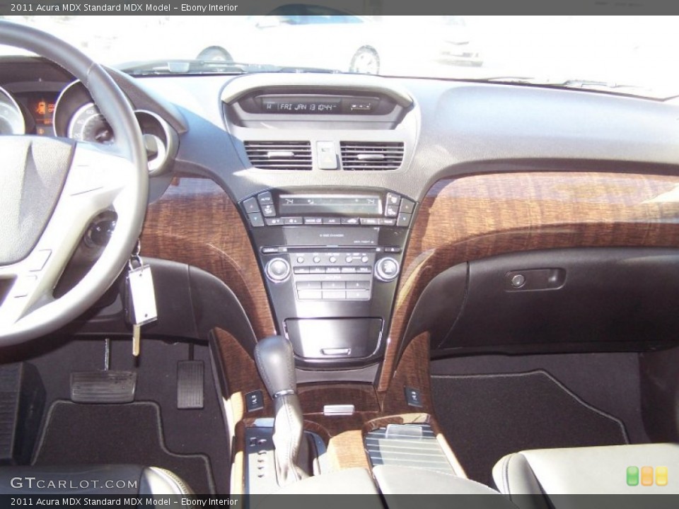 Ebony Interior Dashboard for the 2011 Acura MDX  #59680868