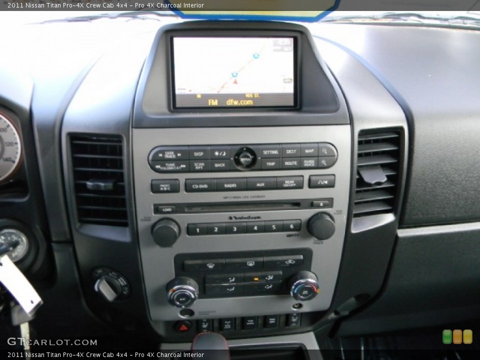 Pro 4X Charcoal Interior Controls for the 2011 Nissan Titan Pro-4X Crew Cab 4x4 #59683331