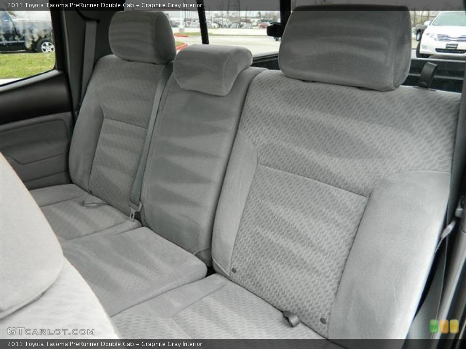 Graphite Gray Interior Photo for the 2011 Toyota Tacoma PreRunner Double Cab #59685590