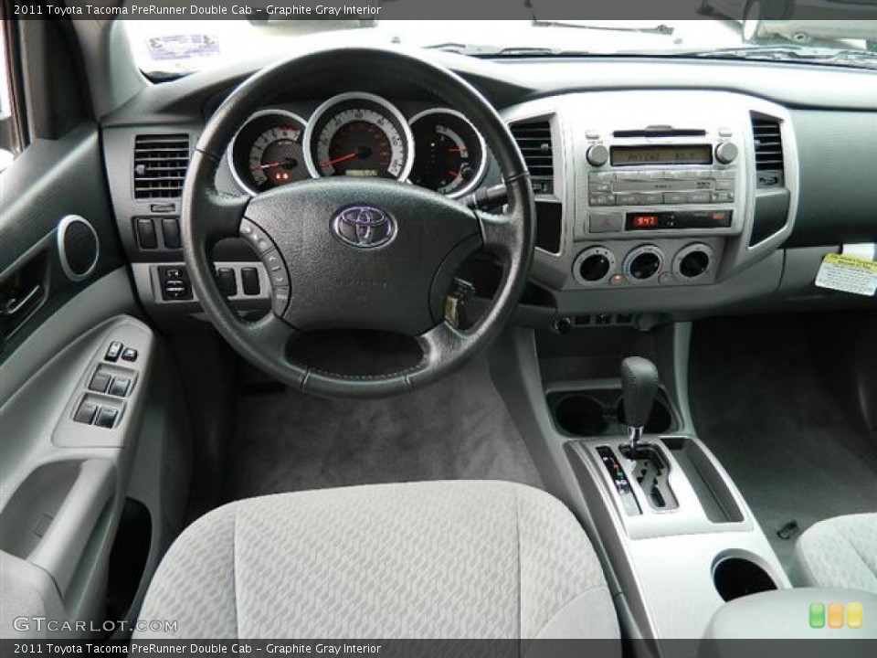 Graphite Gray Interior Dashboard for the 2011 Toyota Tacoma PreRunner Double Cab #59685602