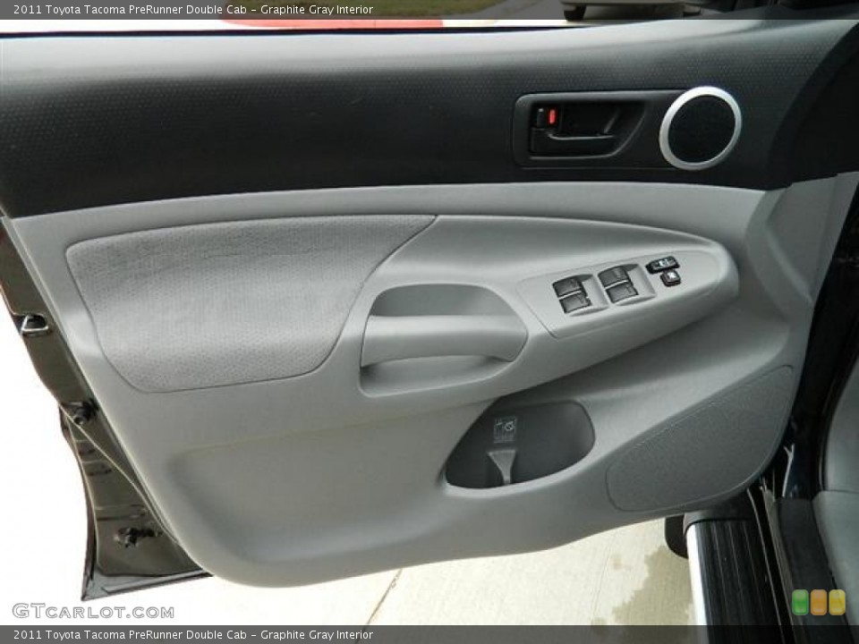 Graphite Gray Interior Door Panel for the 2011 Toyota Tacoma PreRunner Double Cab #59685608