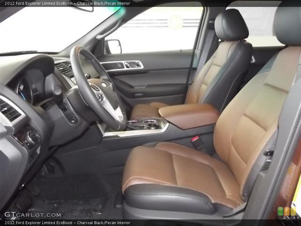 Charcoal Black/Pecan Interior Photo for the 2012 Ford Explorer Limited EcoBoost #59685887