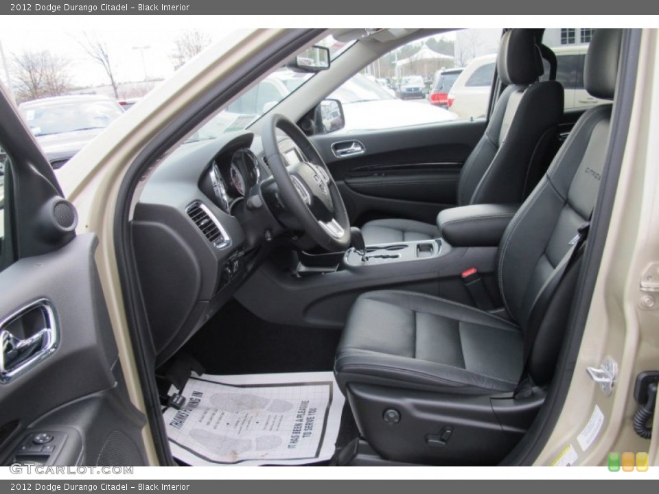 Black Interior Photo for the 2012 Dodge Durango Citadel #59689862