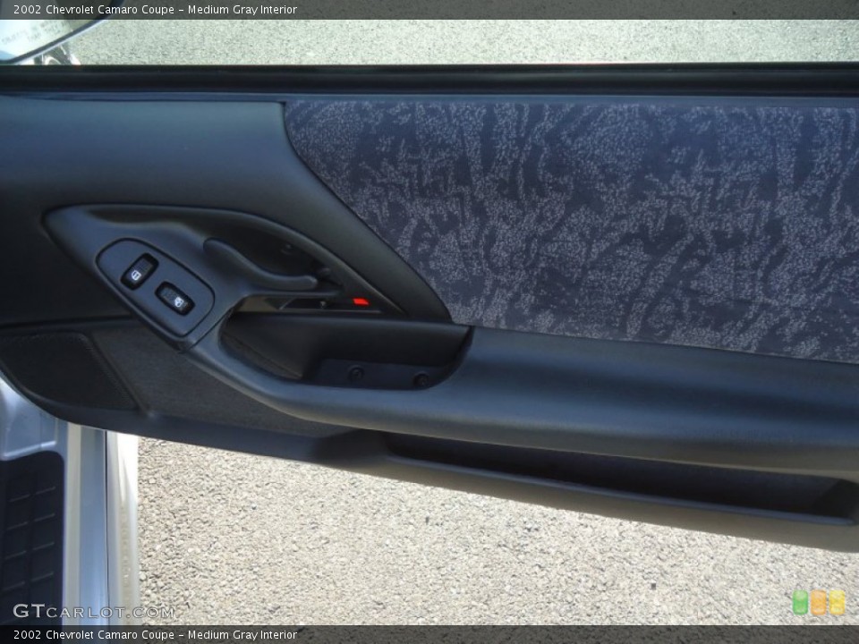 Medium Gray Interior Door Panel for the 2002 Chevrolet Camaro Coupe #59691551