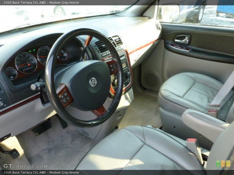 Medium Gray 2006 Buick Terraza Interiors