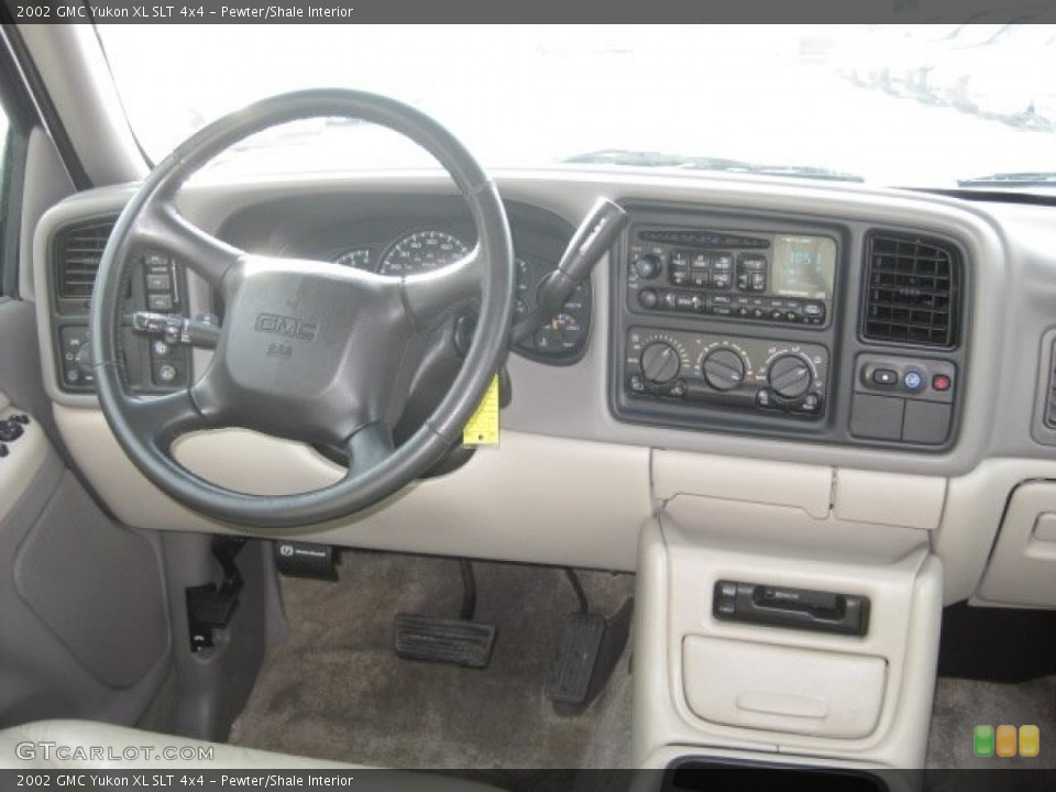 Pewter/Shale Interior Dashboard for the 2002 GMC Yukon XL SLT 4x4 #59698370
