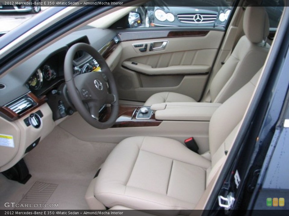 Almond/Mocha Interior Photo for the 2012 Mercedes-Benz E 350 4Matic Sedan #59700577