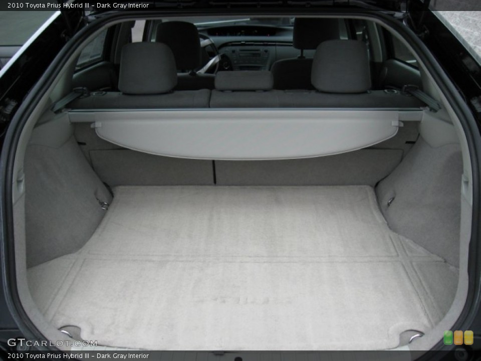 Dark Gray Interior Trunk for the 2010 Toyota Prius Hybrid III #59700882