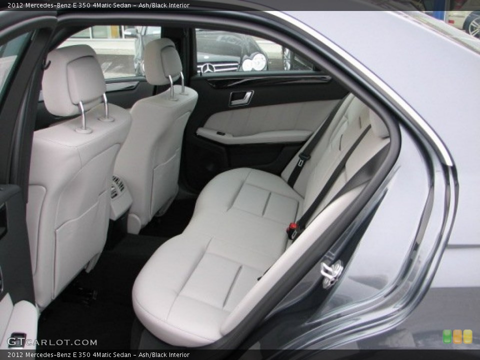 Ash/Black Interior Photo for the 2012 Mercedes-Benz E 350 4Matic Sedan #59700908