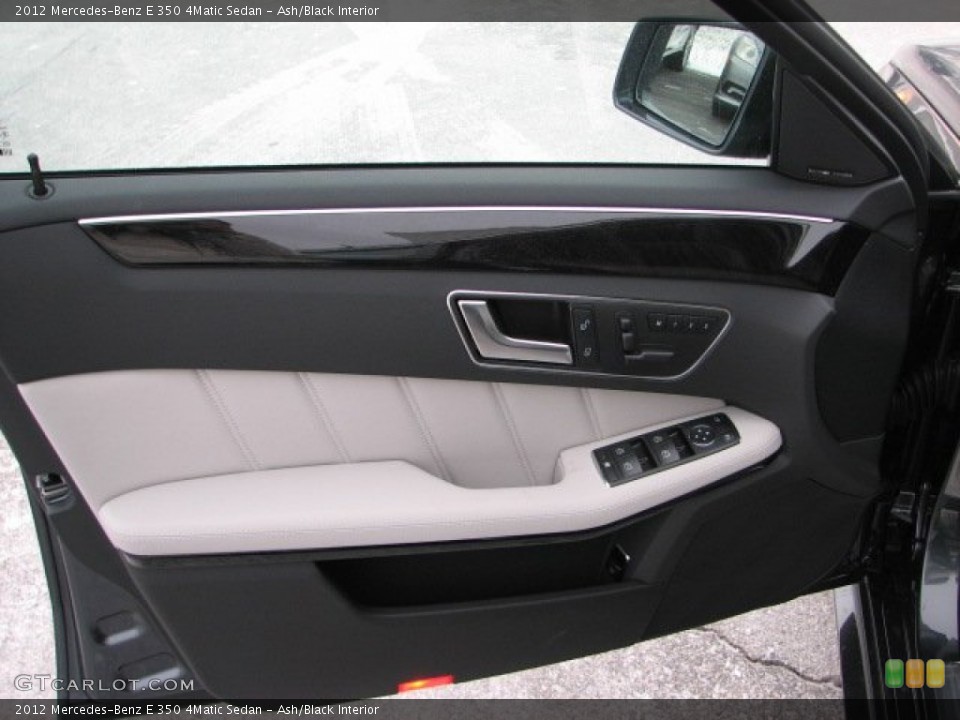 Ash/Black Interior Door Panel for the 2012 Mercedes-Benz E 350 4Matic Sedan #59700924