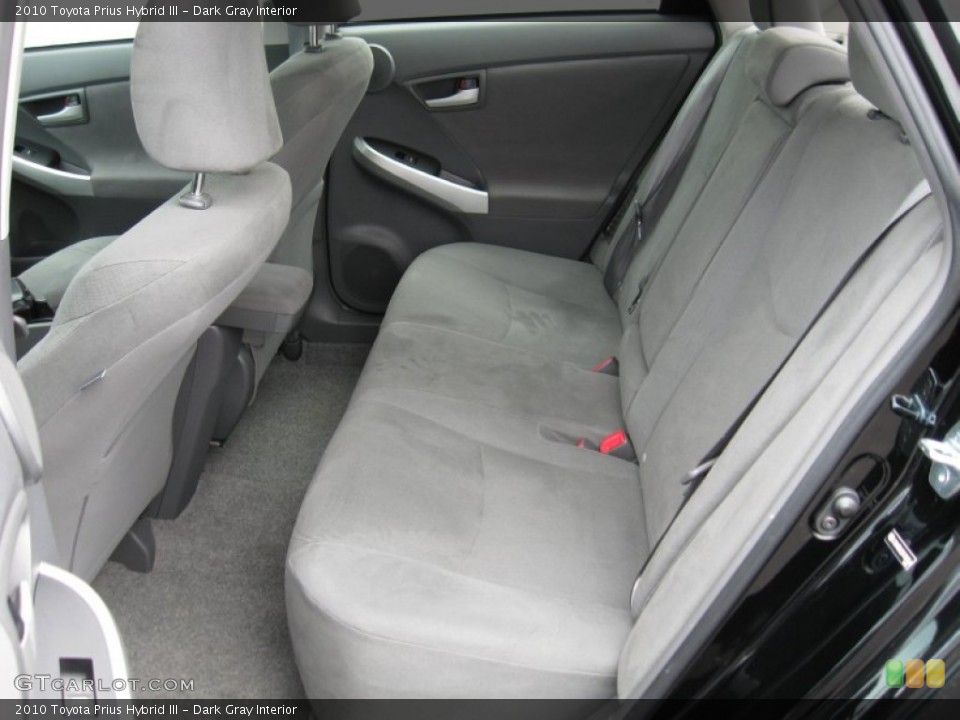 Dark Gray Interior Photo for the 2010 Toyota Prius Hybrid III #59700927