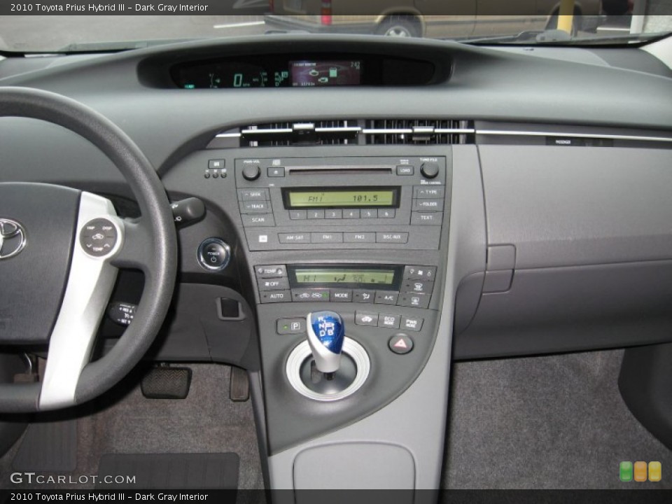 Dark Gray Interior Dashboard for the 2010 Toyota Prius Hybrid III #59700981