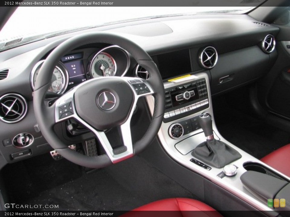 Bengal Red Interior Dashboard for the 2012 Mercedes-Benz SLK 350 Roadster #59700987