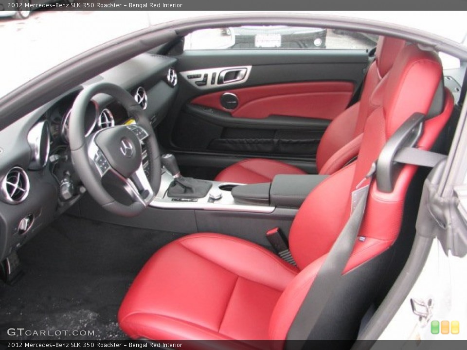 Bengal Red Interior Photo for the 2012 Mercedes-Benz SLK 350 Roadster #59701001
