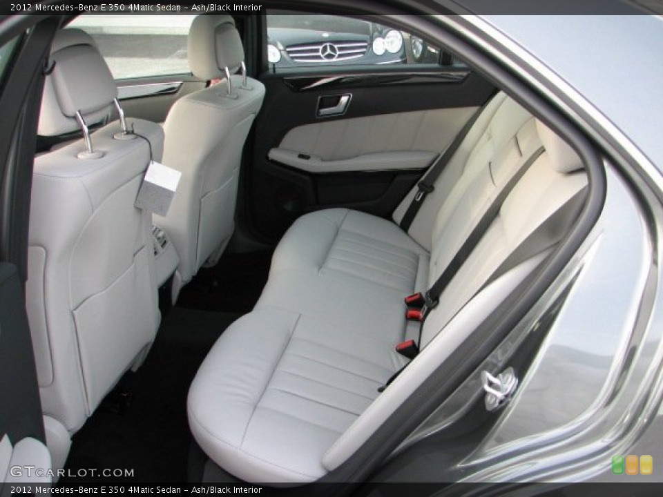 Ash/Black Interior Photo for the 2012 Mercedes-Benz E 350 4Matic Sedan #59701225