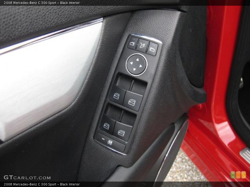 Black Interior Controls for the 2008 Mercedes-Benz C 300 Sport #59701441