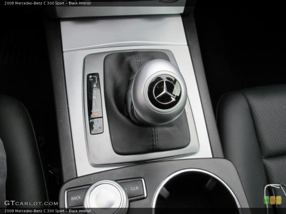 Black Interior Transmission for the 2008 Mercedes-Benz C 300 Sport #59701524