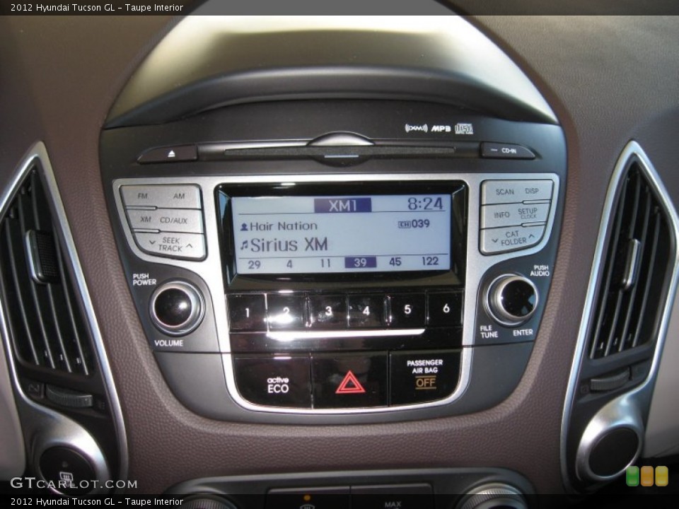 Taupe Interior Controls for the 2012 Hyundai Tucson GL #59701992