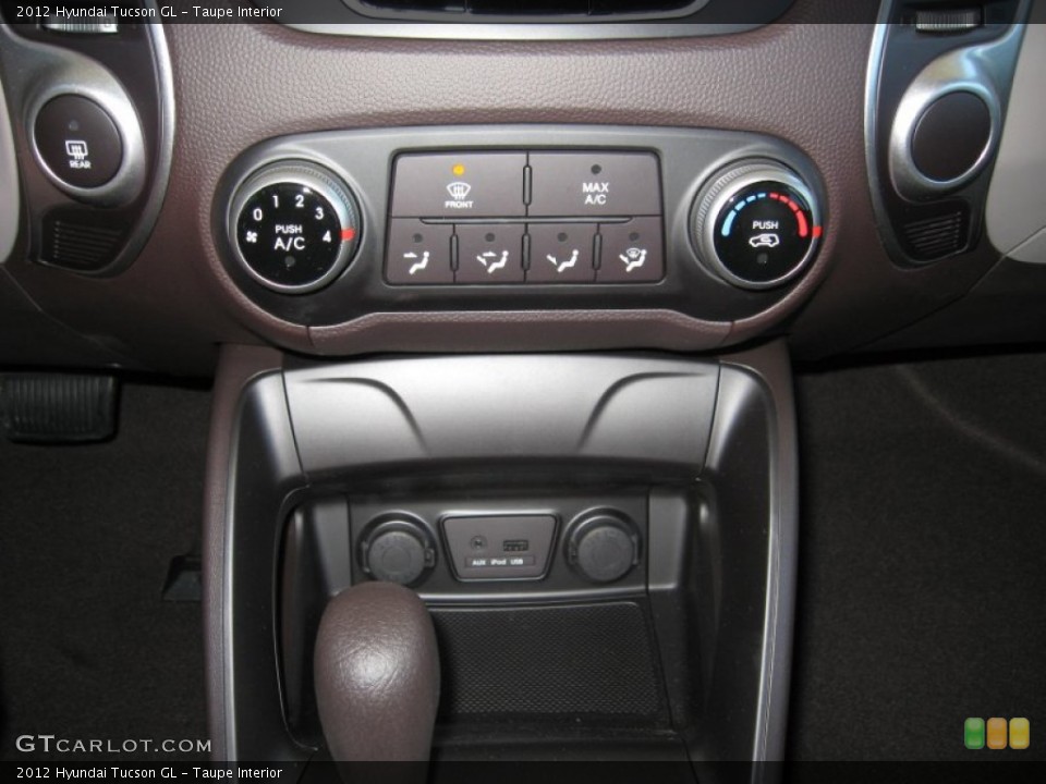 Taupe Interior Controls for the 2012 Hyundai Tucson GL #59702001