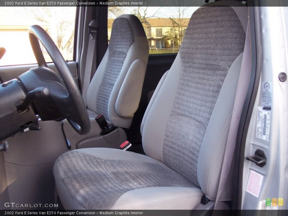 Medium Graphite Interior Photo for the 2002 Ford E Series Van E350 Passenger Conversion #59702324
