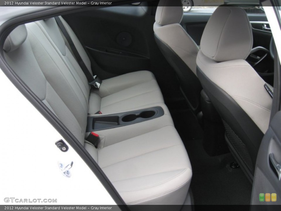 Gray Interior Photo for the 2012 Hyundai Veloster  #59702447