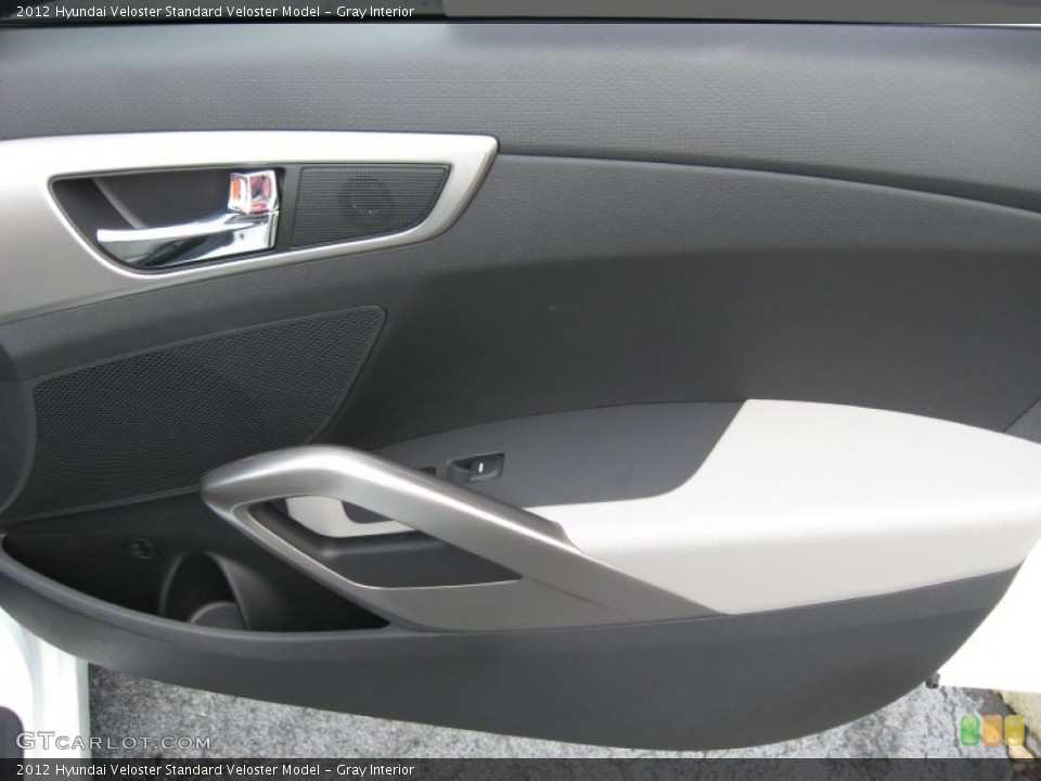 Gray Interior Door Panel for the 2012 Hyundai Veloster  #59702490