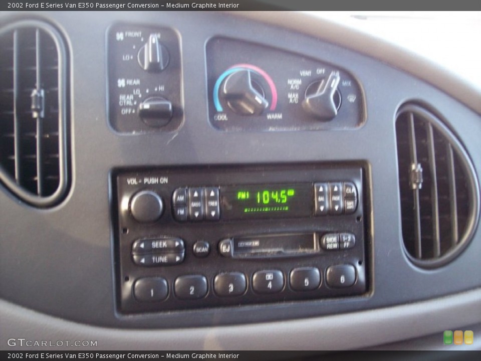 Medium Graphite Interior Controls for the 2002 Ford E Series Van E350 Passenger Conversion #59702718