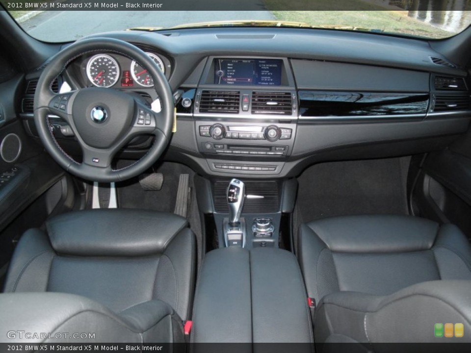 Black Interior Dashboard for the 2012 BMW X5 M  #59703927