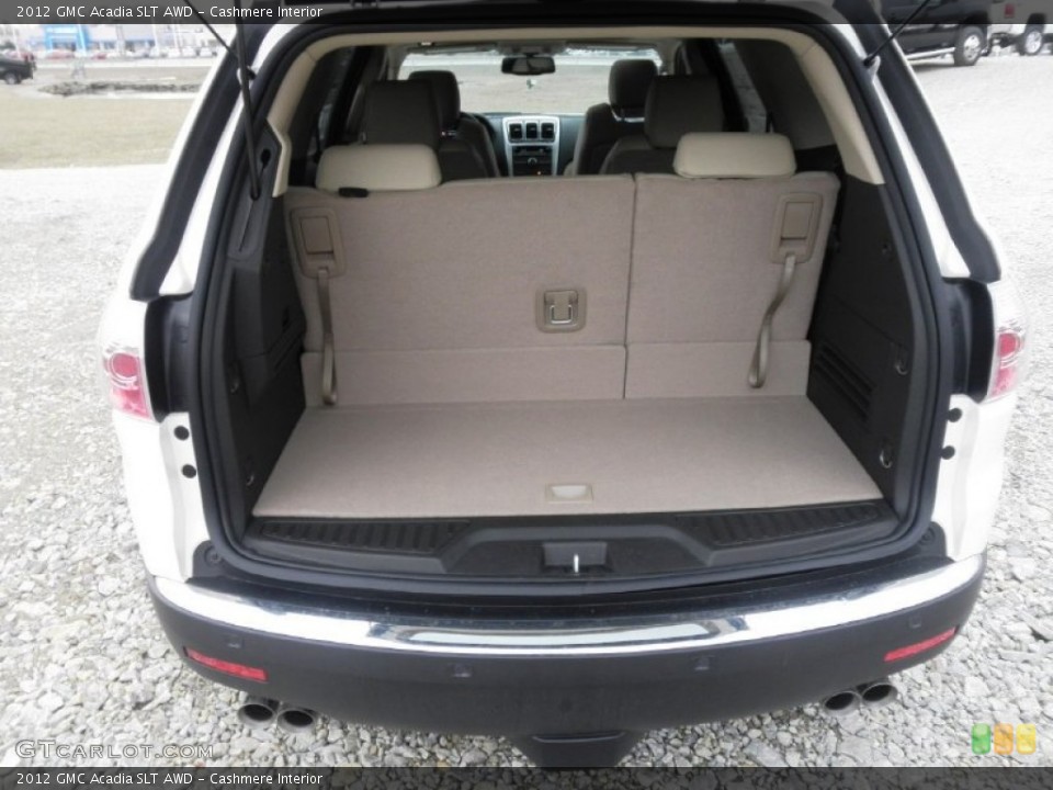 Cashmere Interior Trunk for the 2012 GMC Acadia SLT AWD #59703963