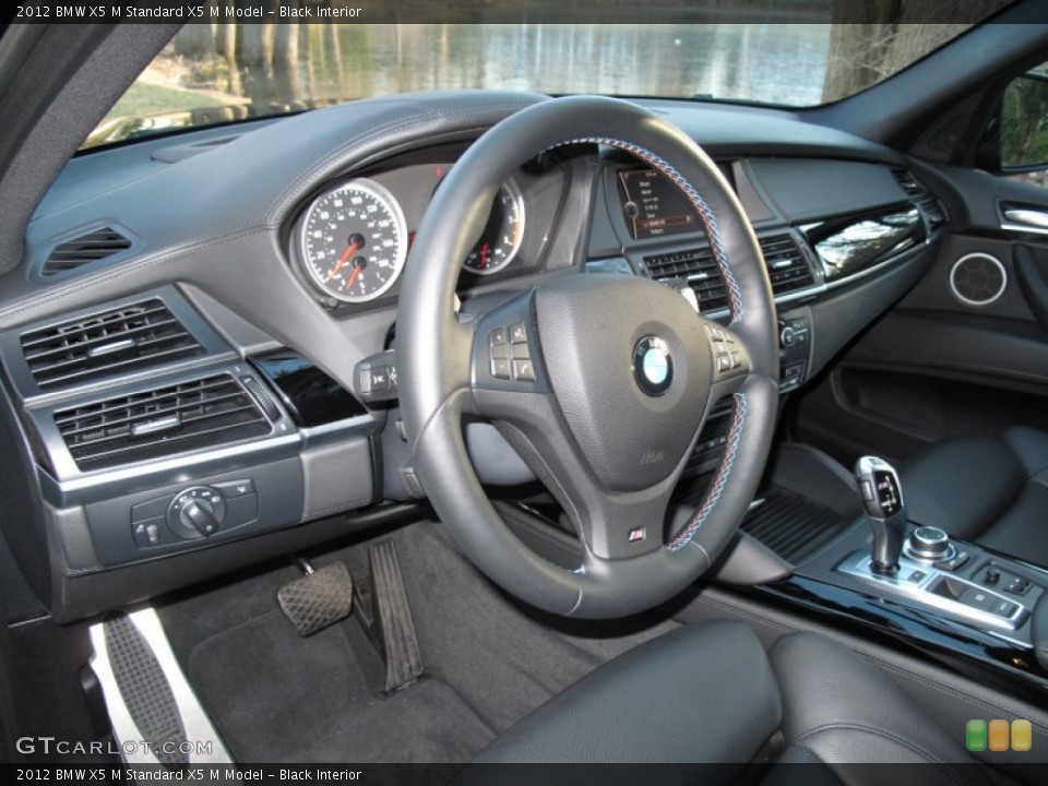 Black Interior Dashboard for the 2012 BMW X5 M  #59703996