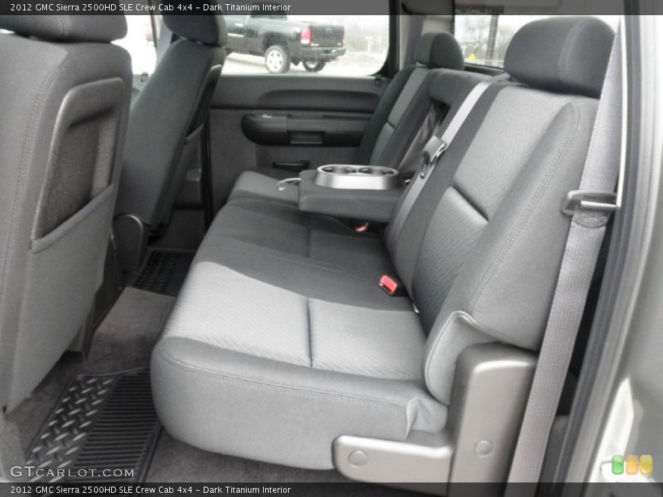 Dark Titanium Interior Photo for the 2012 GMC Sierra 2500HD SLE Crew Cab 4x4 #59704368