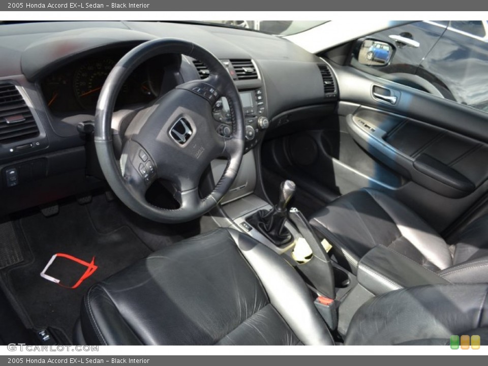 Black Interior Photo for the 2005 Honda Accord EX-L Sedan #59704686