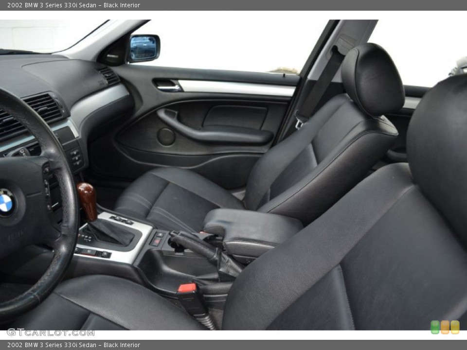 Black Interior Photo for the 2002 BMW 3 Series 330i Sedan #59704737