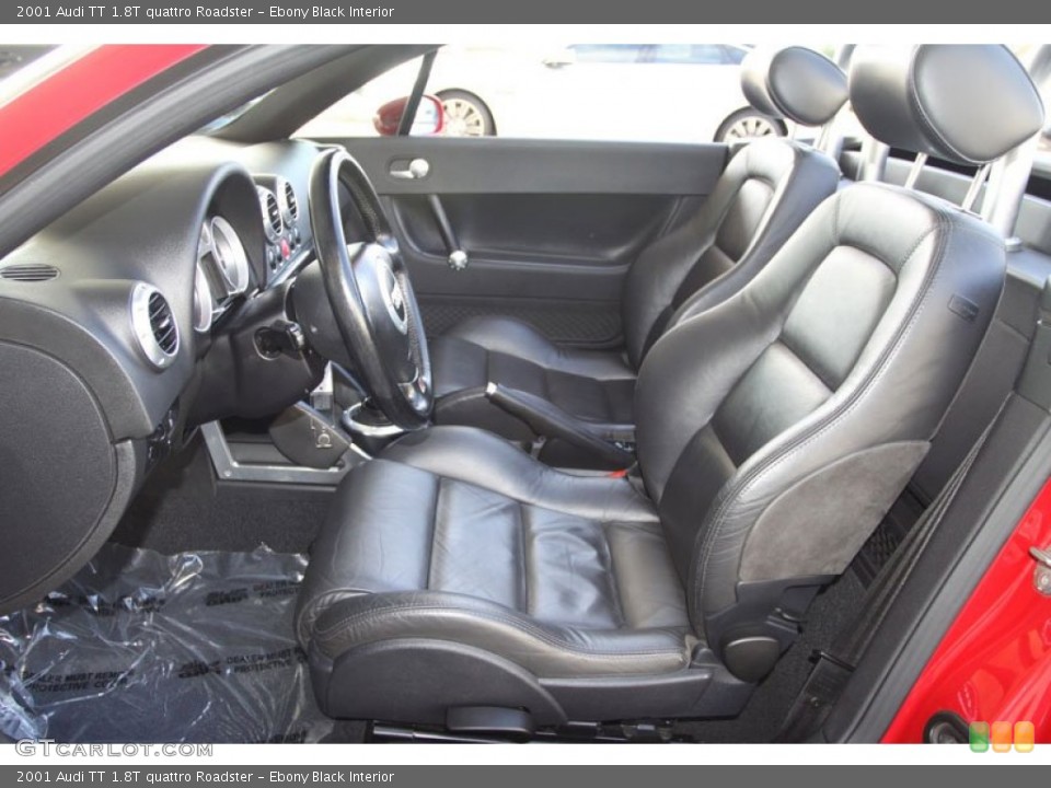 Ebony Black Interior Photo for the 2001 Audi TT 1.8T quattro Roadster #59704796