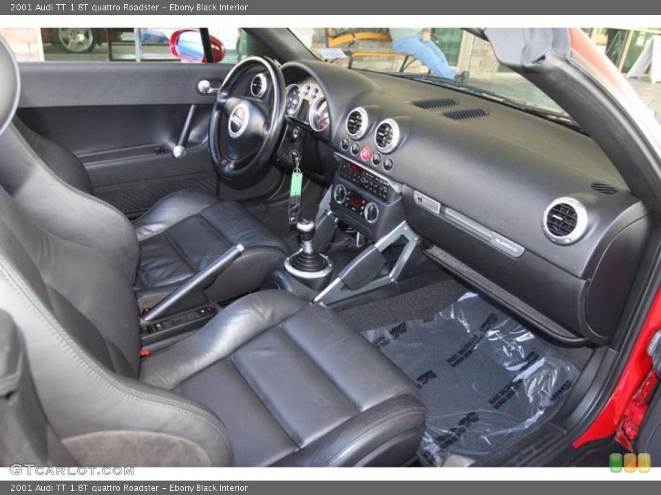Ebony Black Interior Photo for the 2001 Audi TT 1.8T quattro Roadster #59705112
